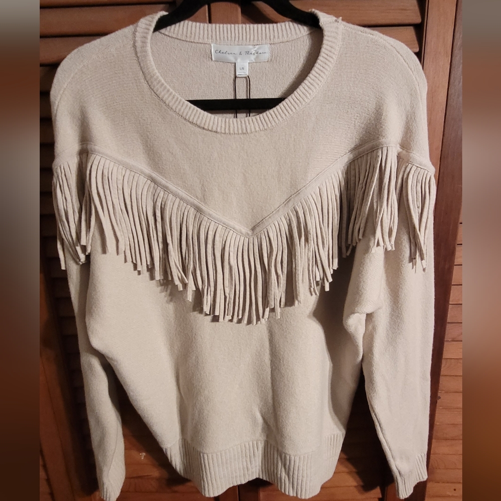 Chelsea & Theodore sweater